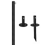 Excello Global Products Bistro Pole for String Lights, Black (EGP-HD-0429)~#|#~EB3D410C-93C9-4971-827B187E0545E4F9_sc7