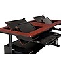 VersaDesk Revolution 72"W Manual Adjustable Standing Computer Table, Cherry/Black (RST7224-BC)~#|#~EB3D6001-AA11-48E6-8D56CA6856DF3AC5_sc7
