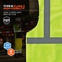 Ergodyne GloWear 8215BA High Visibility Sleeveless Safety Vest, ANSI Class R2, Lime, S/M (21073)~#|#~EB3E07B5-6FBF-4085-BCD7B6BAA1771B72_sc7
