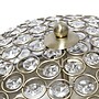 Lalia Home 13" Classix Crystal 2 Light Dome Shaped LED Flush Mount Ceiling Fixture, Antique Brass, 2/Set (LHM-2000-AB-2PK)~#|#~EB3E0831-8FA8-4051-A41BD953C758C722_sc7