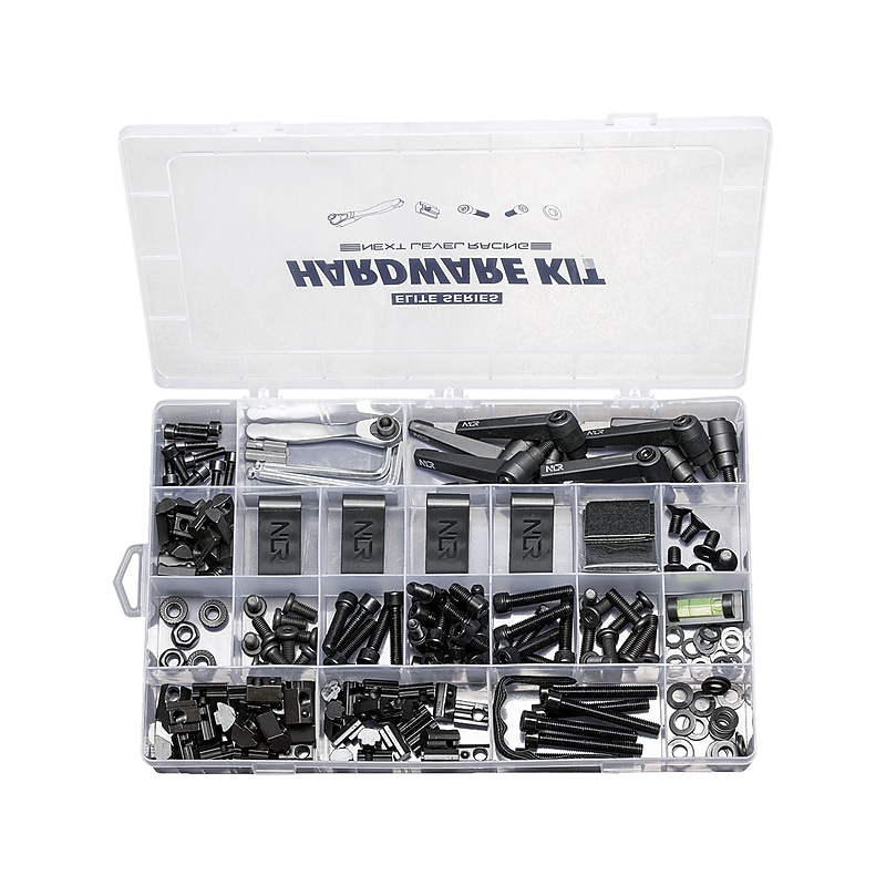 Next Level Racing Elite NLR-E027 Hardware Kit, Black image 1