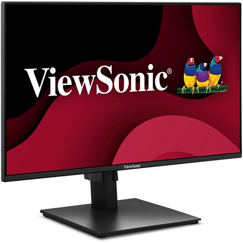 ViewSonic 24" FHD IPS 120 Hz Monitor, HDR, Built-In Speaker, Height Adjustable, Black (VA2448-MHJ ) image 1