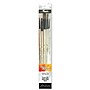 Daler-Rowney Simply Simmons Oil and Acrylic Synthetic Brushes, White, 5/Set, 2 Sets/Bundle (DRWD255510001-2)~#|#~EB40CA9F-E701-4C9D-AAE99E84B91C470C_sc7