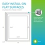 Ghent 36"H x 30"W Enclosed Recycled Rubber Bulletin Board with Satin Frame, 1 Door, Confetti (PA13630TR-CF)~#|#~EB41C35E-40D8-40F4-9CE4FDE6CE4D0348_sc7