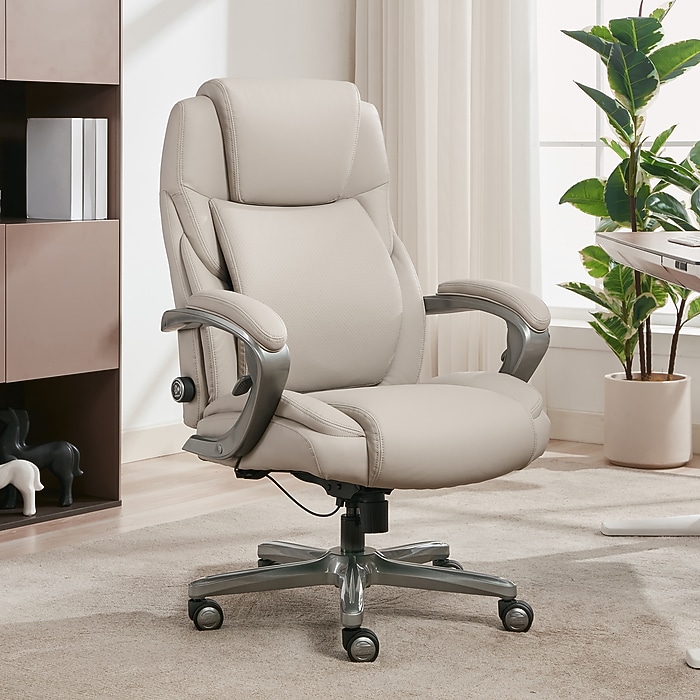 La-Z-Boy Niall AIR Lumbar Pro+ Ergonomic Vegan Leather Executive