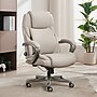 La-Z-Boy Niall AIR Lumbar Pro+ Ergonomic Vegan Leather Executive Big & Tall Chair, 400 lb. Capacity, Beige (60114-BGE)~#|#~EB438573-A184-477E-8402D1A5C61DA37D_sc7