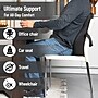 Mind Reader Memory Foam Ergonomic Lower Back Cushion Office Chair Support, Black (VERTBACK-BLK)~#|#~EB44A6EE-C66B-485E-AA6D5616C24BFADD_sc7