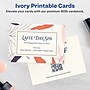 Avery Integrated Cards, 3.5" x 5", Matte Ivory, 100/Pack (95273)~#|#~EB492836-CAD3-420F-B626D389D9282001_sc7