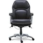 Serta Back in Motion Bonded Leather Executive Chair, Smooth Black (43521OSS)~#|#~EB4A400E-2B6D-4CD2-880A0D49058A3C3A_sc7