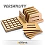 Officemate Bamboo Desk Accessories 9-Compartment Stackable Wood Desk Organizer,  Natural Wood Grain (71003)~#|#~EB4E6891-CC0F-4A63-B1F595437E3E7087_sc7