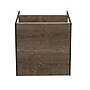Household Essentials Jamestown Square Side End Table with Storage Shelf, Ashwood/Black (HH8077-1)~#|#~EB4F30C5-2824-446A-AA89C2EC475DC897_sc7