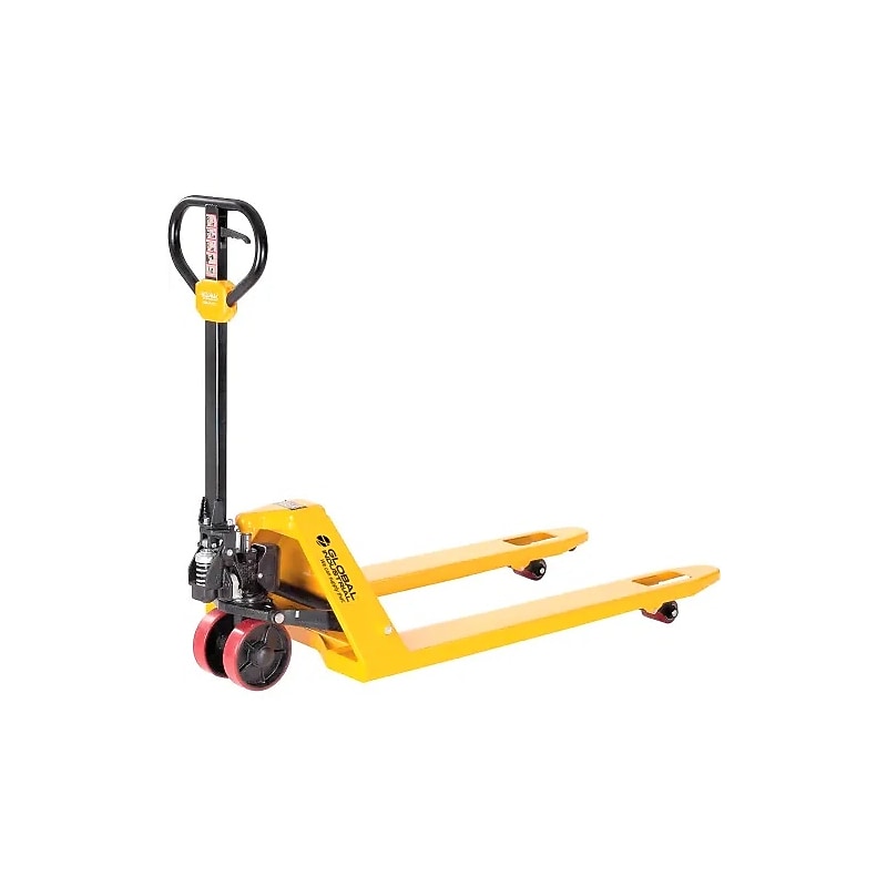 Global Industrial Pallet Jack, 5500 lb. Capacity, Yellow (251784) image 1