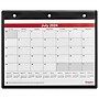 2024-2025 Staples 11" x 8" Monthly Desk/Wall Calendar, White/Red/Black  (ST60366-23)~#|#~EB67AE79-AA58-4690-A8FA8B4874748F6C_sc7