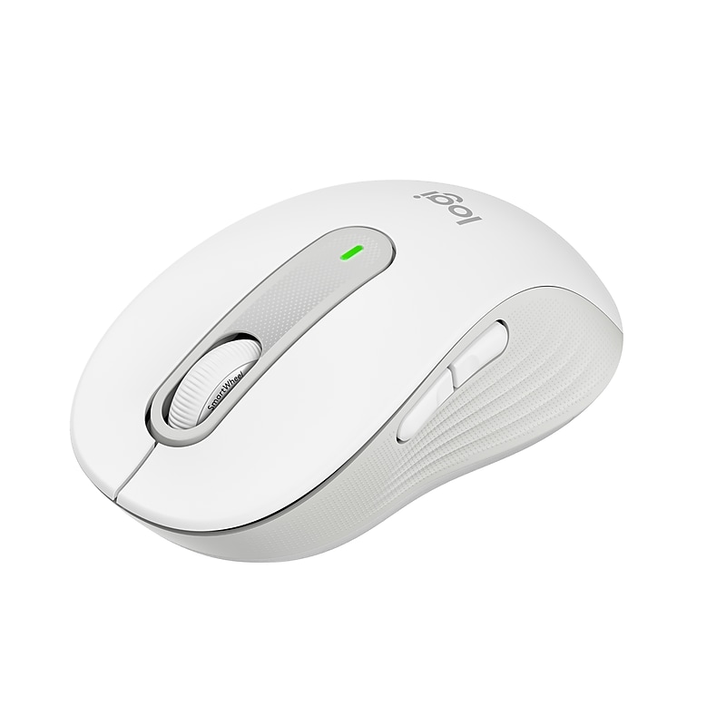 Logitech Signature M650 Wireless Ergonomic Optical Mouse, Off-White (910-006252) image 1