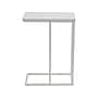 Household Essentials Jamestown 10.25"W x 17.75"D Laminate End Table, Scandinavian White/White (8100-1)~#|#~EB69598A-820C-45A0-89C0F1A3DB7765B5_sc7