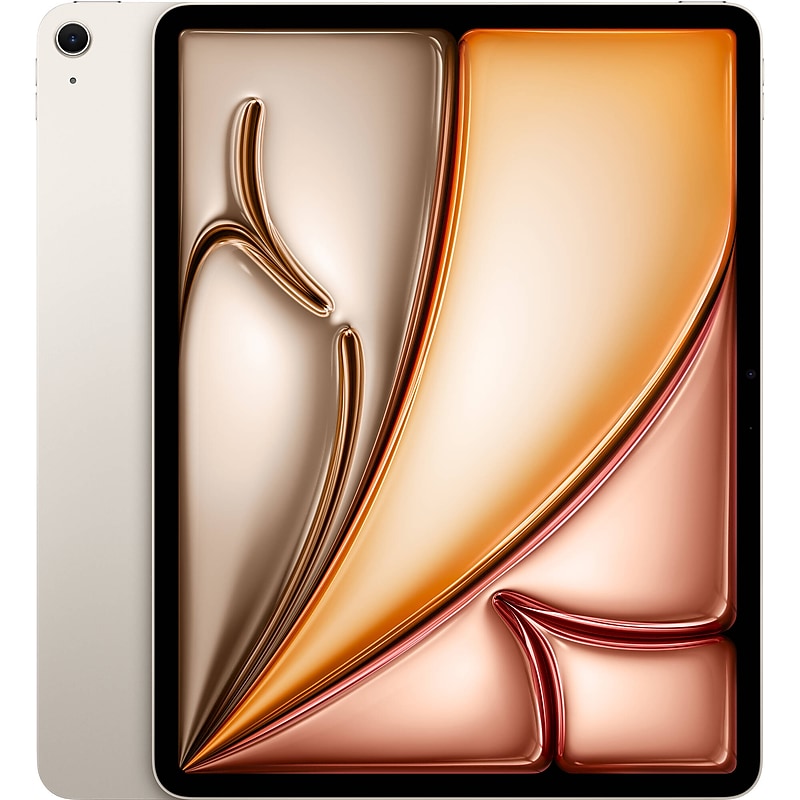 Apple iPad Air 6th Generation 13" Tablet, 128GB, WiFi 6E, Starlight (MCNK4LL/A) image 1