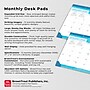 2026 BrownTrout Seaside Currents 17" x 12" Monthly Desk Pad Calendar (9798330705481)~#|#~EB7B5DBB-6ADB-46F3-BB10861E8674EFD7_sc7