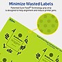 Avery Printable Decorative Edge Multipurpose Labels, 2-1/2" x 2-57/64", Bright Green, 120/Pack (94121)~#|#~EB7C3012-84C2-44A2-95C543DAACD7D135_sc7