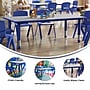 Flash Furniture Wren Rectangular Activity Table, 23.625" x 47.25", Height Adjustable, Blue/Gray (YU060RECTBLBL)~#|#~EB7F8058-2FD4-4A11-A7E2A37AA4322968_sc7