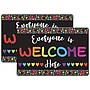Ashley Smart Poly Commercial Floor Mat, 15.5" x 23.5", Everyone is Welcome Here Hearts, 2/Bundle (ASH91501-2)~#|#~EB8B0356-0107-4EB9-BDF1F3B66DB87BFD_sc7