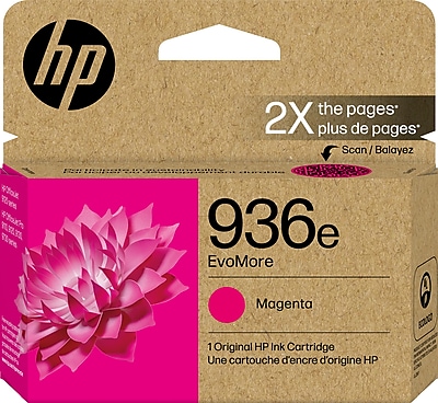 HP 936e EvoMore Magenta High Yield Ink Cartridge, Prints Up to 1,650 Pages (4S6V4LN) Sansujyuku sansujyuku.com