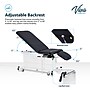 Viva Comfort XRO Electric Height and Back Adjustable Exam Table with Stirrups, 600 lb Capacity, Black (ADI903-24-BLK-MK)~#|#~EB948C55-FE4F-477B-A1D93D1EDCE92CA7_sc7