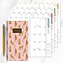 2027 TF Publishing Pink Kitty 3.5" x 6.5"  Monthly Standard Planner, Paperboard Cover, Multicolored (27-7018)~#|#~EB9514F1-39F0-4991-92BC2A181BAB3447_sc7