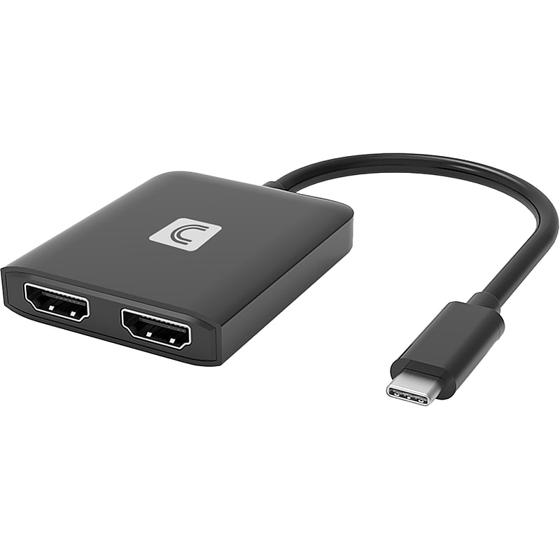 Comprehensive VersaHub 2-Port USB-C Hub, Black (VHUB-MSTC2HD) image 1