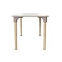 Flash Furniture Bright Beginnings Hercules Rectangular Table, 47" x 24", Height Adjustable, White/Beech (MK-ME088026-GG)~#|#~EB9F7A1E-56AA-40DB-BB13122D6809D2F3_sc7