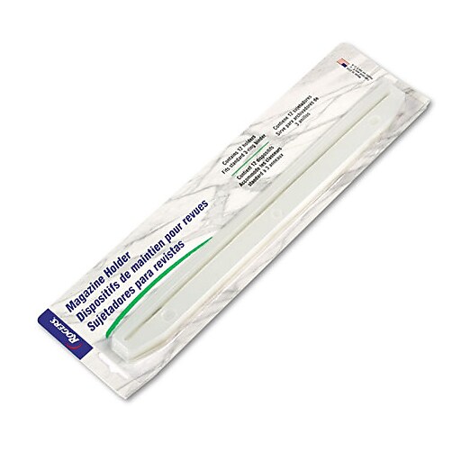 film style wizard 材料のみ 2m 30% Rubbermaid Plastic Edge Magazine Holders, Frost, 12/Pack (T02802