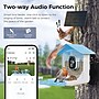 PerchMe Smart Bird Feeder with Camera, Sky Blue Canopy (SF-BF-SB01)~#|#~EBA5549B-E695-4C76-B1791F3EBFEFD8D9_sc7