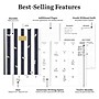 2027 TF Publishing Super Bee 9" x 11"  Monthly Standard Planner, Paperboard Cover, Multicolored (27-4706)~#|#~EBB5DEE5-D42D-420C-86C0133845291588_sc7