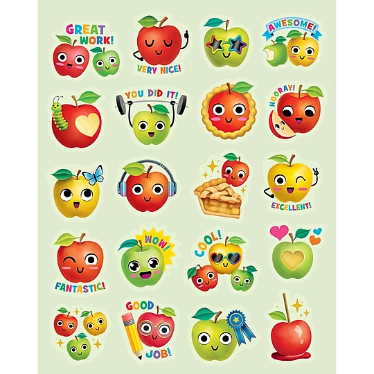 Teacher Created Resources Apple Smelly Stickers, Multicolored, 120/Pack, 6/Packs/Bundle (TCR9449-6)~#|#~EBB68010-ED37-4CB3-A797141CE8FB4C13_sc7