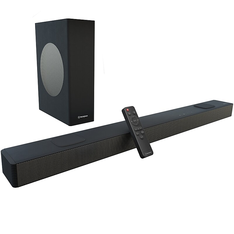 Westinghouse 5.1.2 Channel Soundbar with Subwoofer, Black (WS512AWS) image 1
