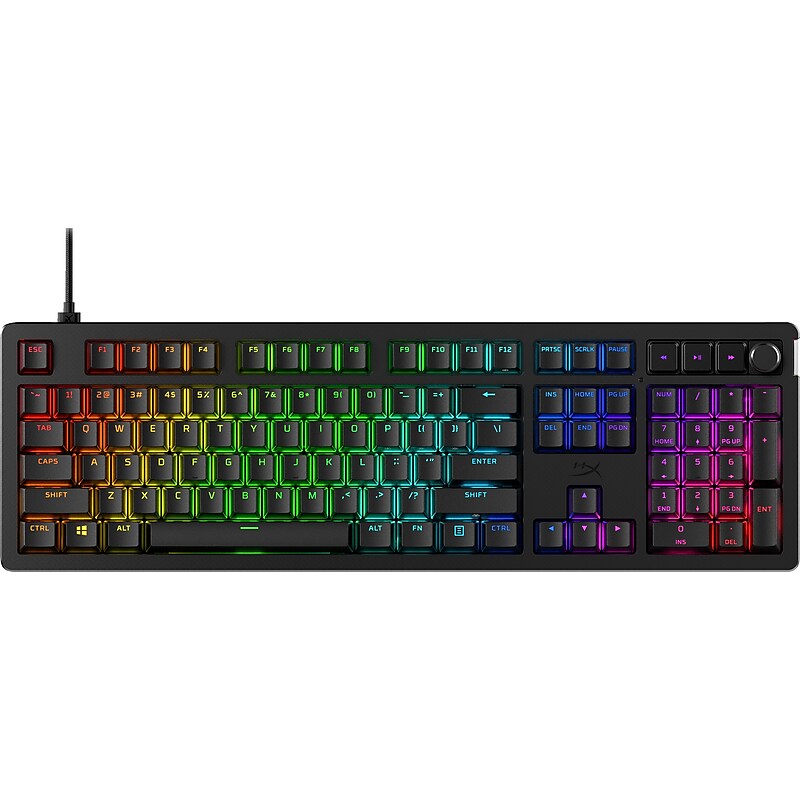 HyperX Alloy Rise Gaming Mechanical Keyboard, Black (7G7A3AA) image 1