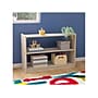 Flash Furniture Bright Beginnings 2-Section Open Storage Unit, 24.5"H x 47.25"W x 11.75"D, Brown (MK-ME088030-GG)~#|#~EBBE0574-14CD-42DC-8412EDFD45965BF6_sc7