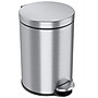 iTouchless SoftStep Round Stainless Steel Step Trash Can with Hinged Lid, 3.17 Gallon (IP03RSS)~#|#~EBBF4073-C04A-47FC-A7FF75EF649F0553_sc7