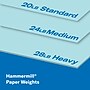 Hammermill 11" x 17" Colored Copy Paper, 20 lbs., Blue, 500 Sheets/Ream, 5/Reams (102137)~#|#~EBBF84CE-6810-42E8-AB8181FAE540EDF4_sc7