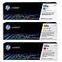 HP 131A Cyan/Magenta/Yellow Standard Yield Toner Cartridge, 3/Pack (CF211A-VB)~#|#~EBBFFDA4-BDFB-4383-A40E909DE957F831_sc7
