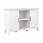 Bush Furniture Key West 30" Accent Cabinet with Doors and 4 Shelves, Pure White Oak (KWS146WT-03)~#|#~EBC77FDD-01EC-4E83-8C371A4B504B4F2B_sc7