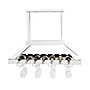 Elegant Designs 2 Light LED Overhead Wine Rack, White (WR1000-WHT)~#|#~EBC8E9ED-C7D2-410D-92BBF40184C60345_sc7