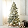 Nearly Natural 7.5-ft Pre-Lit Artificial California Flocked Spruce Christmas Tree with 1000 Color Changing LED Lights (T4799)~#|#~EBD1A430-2202-4FD8-A4606F9BF78B98AE_sc7
