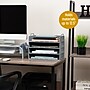 Mind Reader Plastic Side Loading Stackable Letter Tray, Letter Size, Gray, 4 Pieces (DANSTACK4-GRY)~#|#~EBD80FD6-47EB-4067-90B6660314106A11_sc7