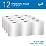 Scott Essential Recycled Hardwound Paper Towels, 1-ply, 1000 ft./Roll, 12 Rolls/Carton (01000)~#|#~EBDAFD21-1C12-4E35-910BFD25C94AB44B_sc7