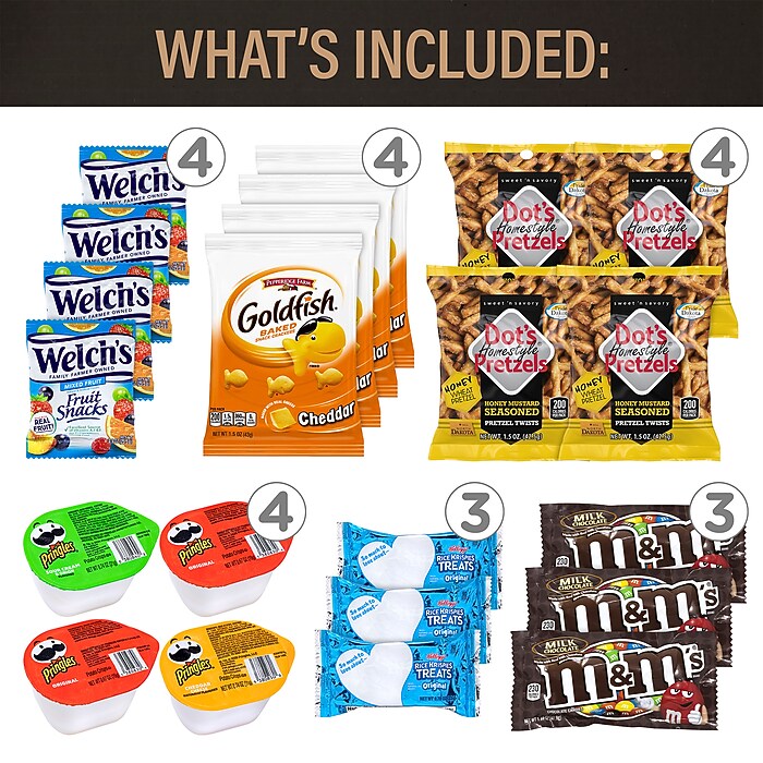 Break Box Party Snack Mix, Assorted, 45/Box (700-S0003) | Staples