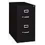 Hirsh Commercial 2-Drawer Vertical File Cabinet, Letter Size, Lockable, 28.375"H x 15"W x 25"D, Black (14110)~#|#~EBDF675D-CB18-453E-AE264E972494D64F_sc7