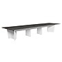 Regency Array 192"W x 48"D Conference Table with Grommet, Ash Grey/White (ACT19248AGWH)~#|#~EBE94133-A1D5-42D3-805ED6F364ABE60E_sc7
