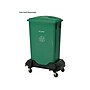 Alpine Industries Rectangular Trash Can Dolly, 200 lb. Weight Capacity, Black, 2/Pack (ALP477-DOLLY-2PK)~#|#~EBEAEFEB-C2E8-41A9-92F176630FB689DF_sc7