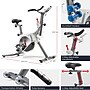 Sunny Health & Fitness Prime Magnetic Belt Drive Indoor Cycling Bike with Two Stage Transmission, Gray (SF-B122061)~#|#~EBEAF37A-28DC-4E78-BD6C8C4383DC7872_sc7
