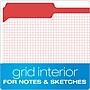 Pendaflex File Folder, 1-Tab, Assorted, Legal Size, Red, 100/Box (R153 1/3 RED)~#|#~EBEB4A18-A4BD-4589-93511B6FC19F26E3_sc7